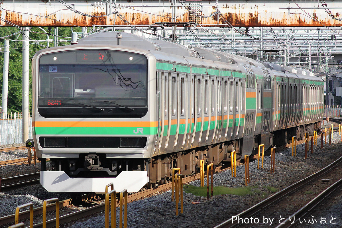 JR東日本 小山車両センター E231系 ヤマU504編成