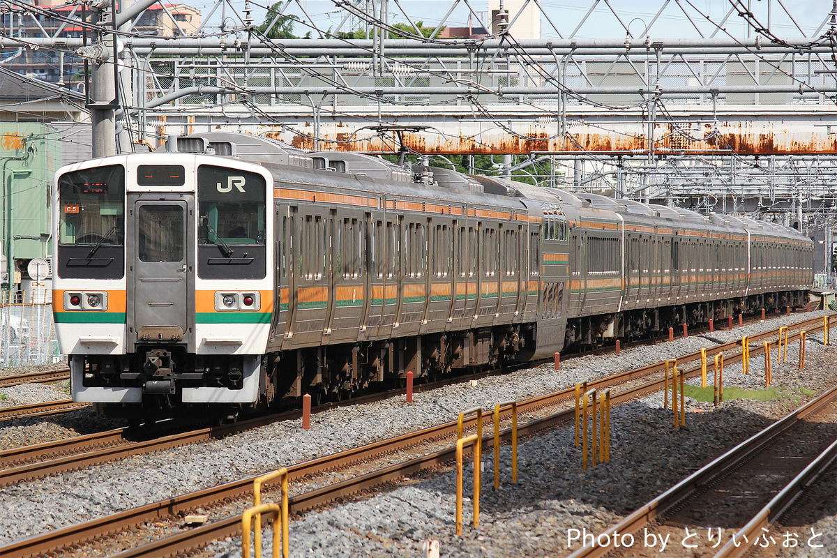 JR東日本 高崎車両センター 211系 タカC5編成