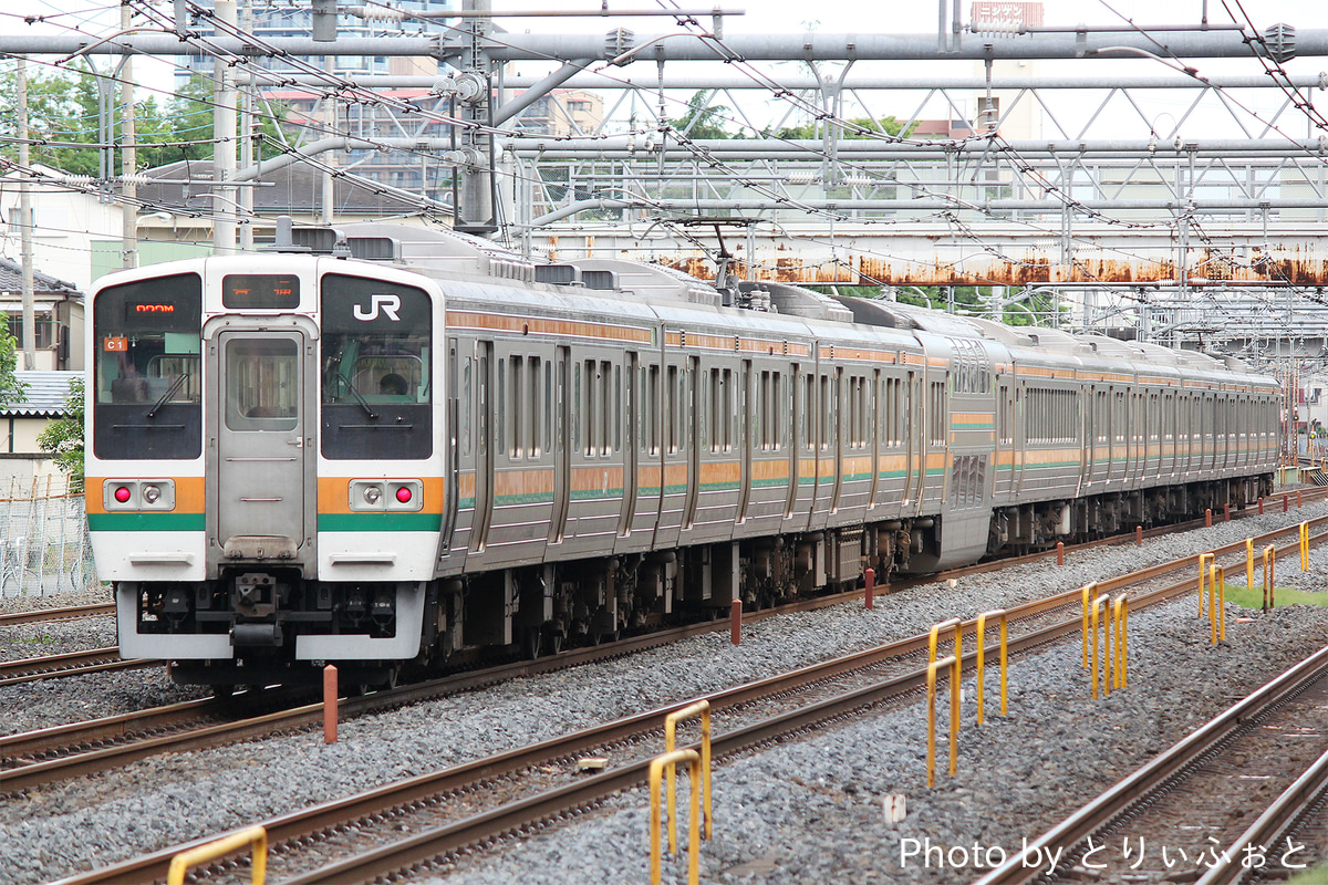 JR東日本 高崎車両センター 211系 タカC1編成