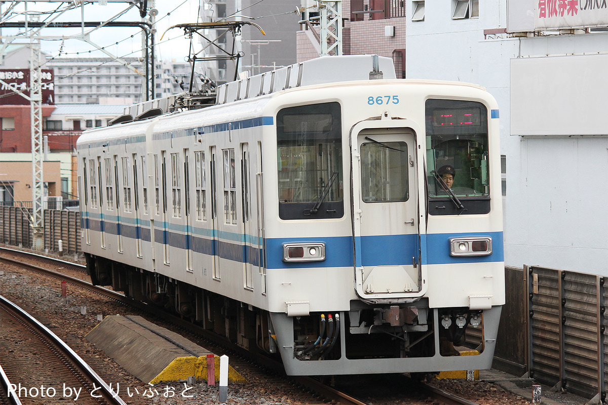 東武鉄道  8000系 8575F