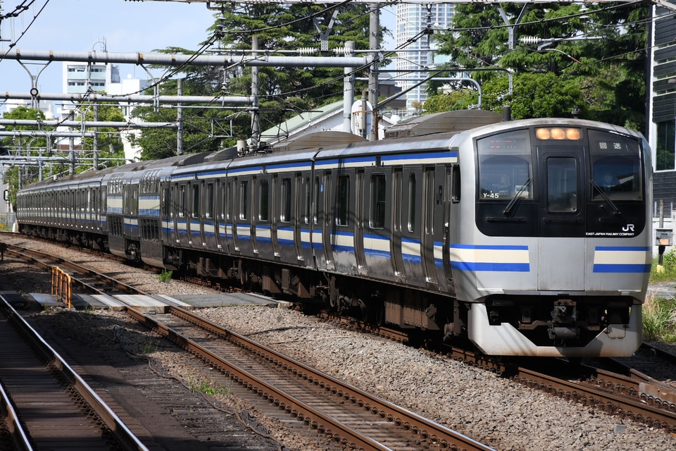 JR東E217系クラY-45編成<br class="br-sp" />(Y-45編成)(Y45編成)の写真