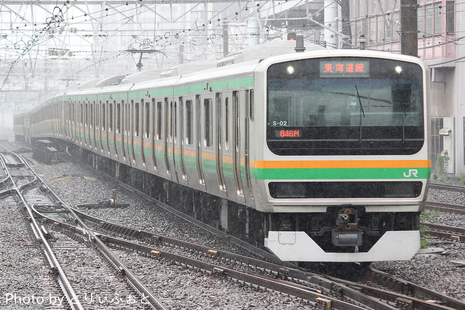 JR東E231系コツS-02編成<br class="br-sp" />(コツS02編成)(コツS-02)(コツS02)の写真