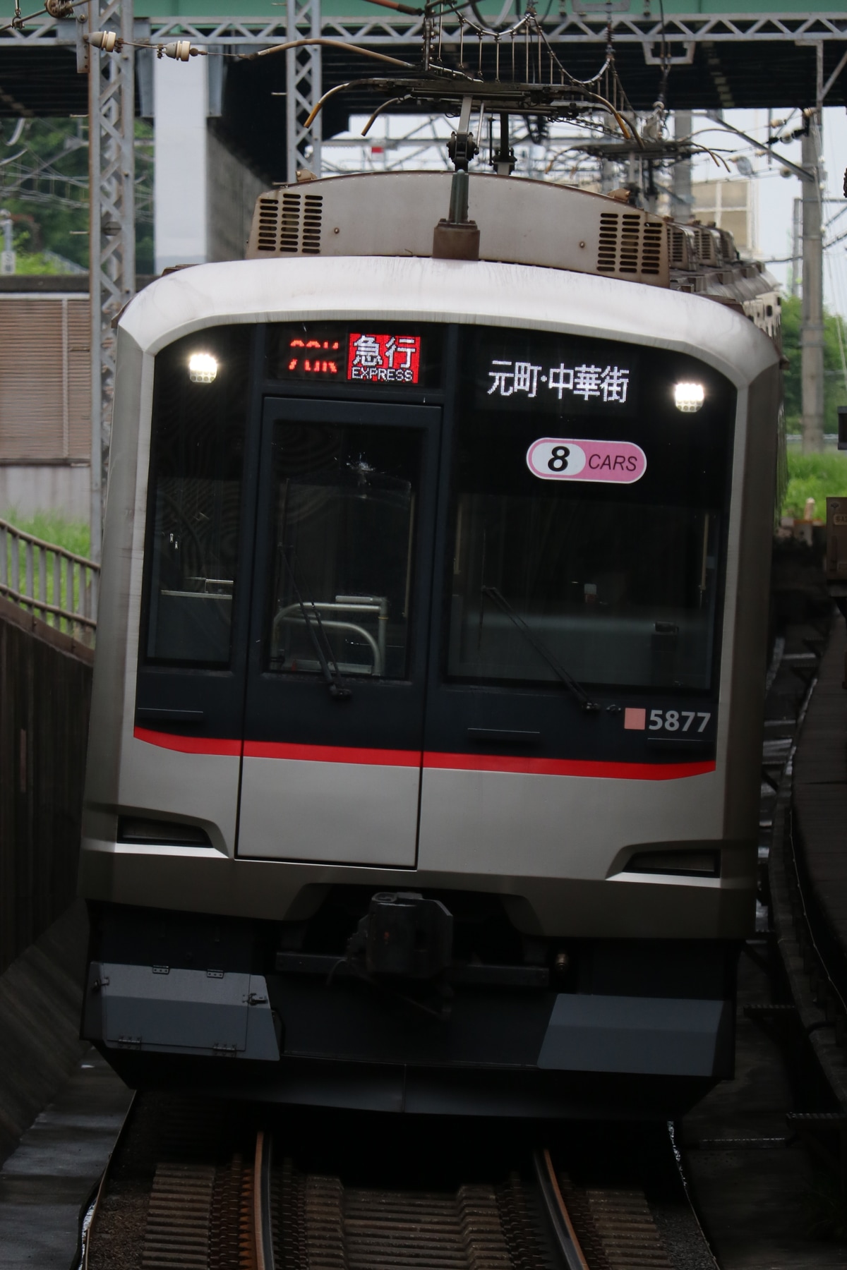 東急電鉄 元住吉検車区 5050系 5177F