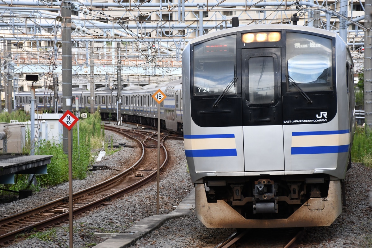 JR東日本 鎌倉車両センター本所 E217系 クラY-24編成