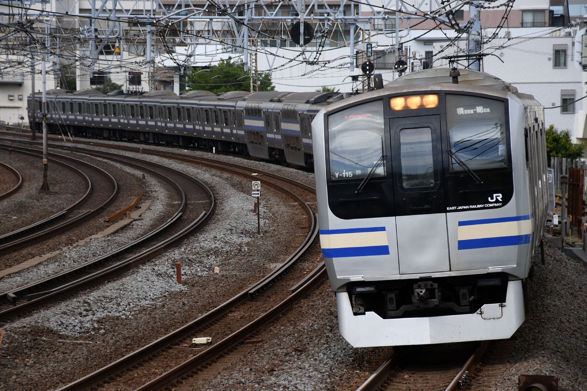 JR東日本 鎌倉車両センター本所 E217系 クラY-115編成