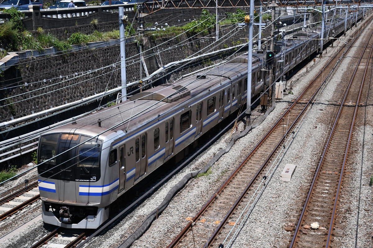 JR東日本 鎌倉車両センター本所 E217系 クラY-123編成