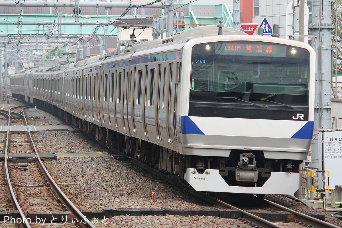 JR東日本 勝田車両センター E531系 カツK466編成
