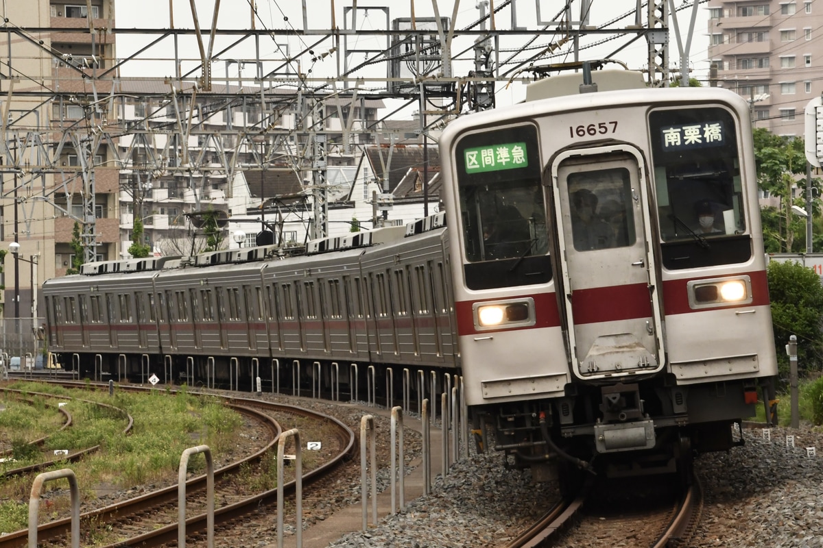 東武鉄道 南栗橋車両管区春日部支所 10030系 11657F