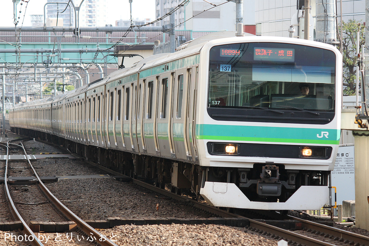 JR東日本 松戸車両センター E231系 マト137編成