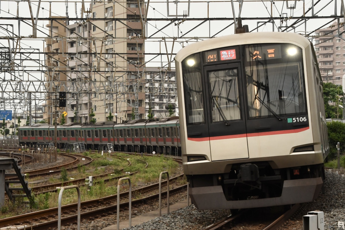 東急電鉄 長津田検車区 5000系 5106F