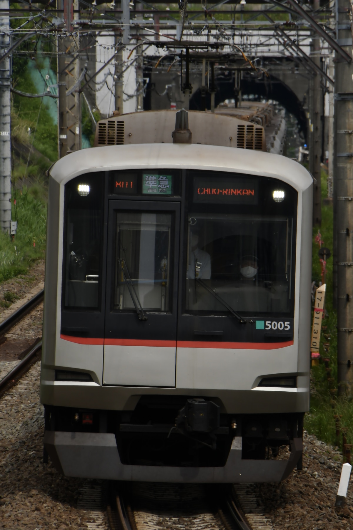 東急電鉄 長津田検車区 5000系 5105F