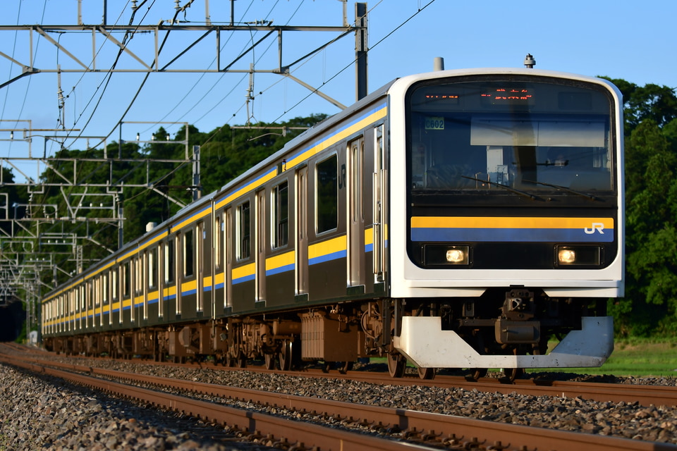 JR東209系マリC602編成<br class="br-sp" />(C602編成)(マリC602)の写真