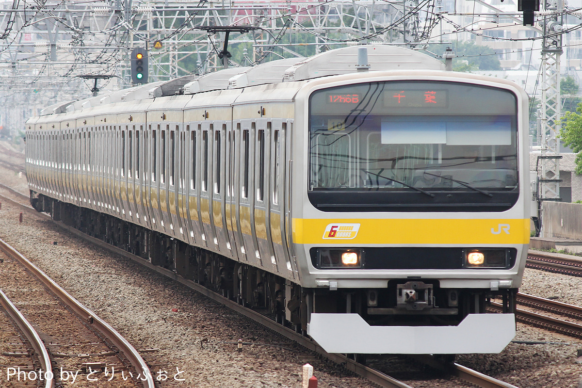 JR東日本 三鷹車両センター E231系 ミツB10編成