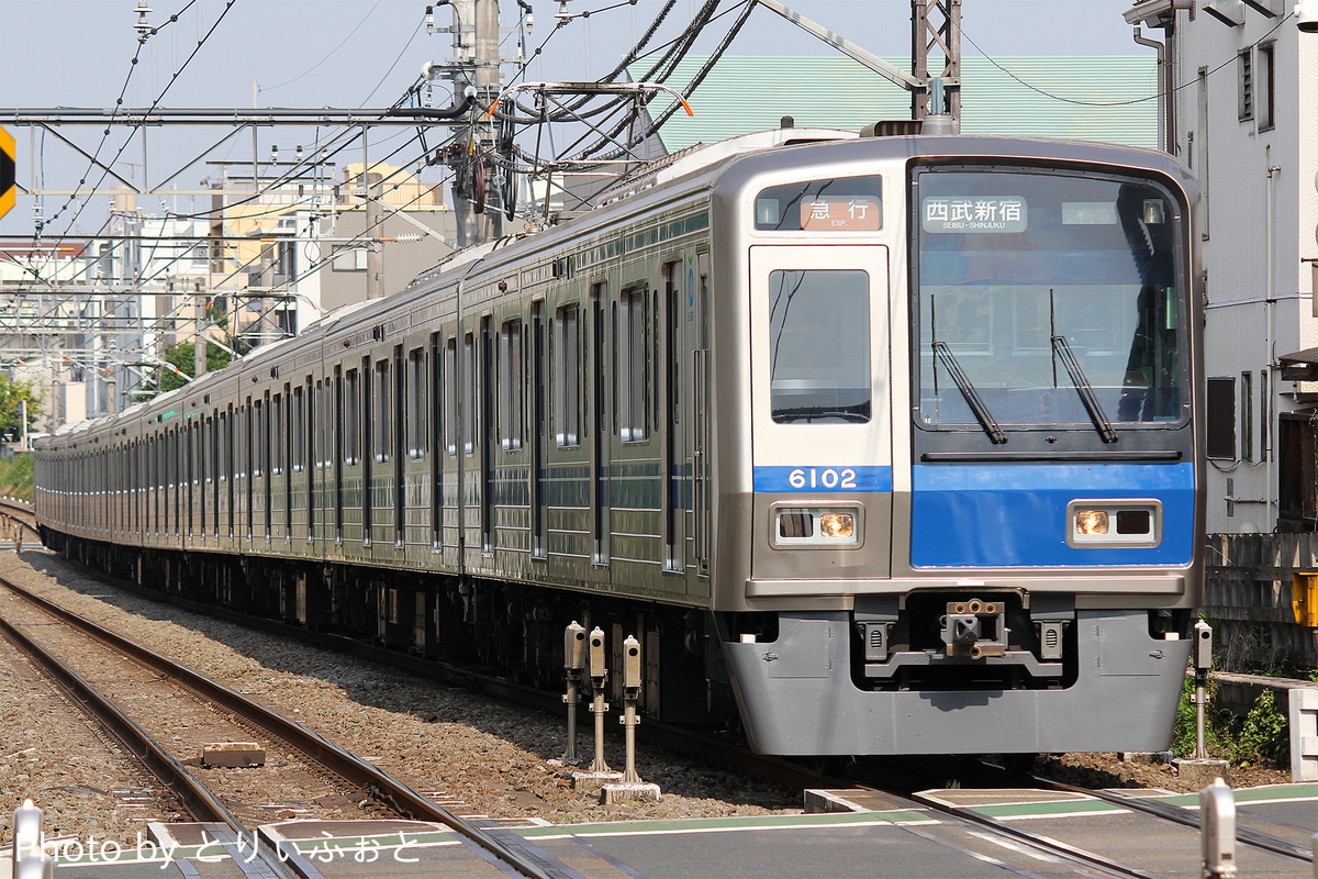 西武鉄道  6000系 6102F