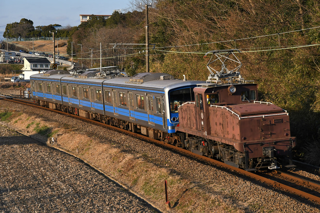 大場電車工場ED31形ED32を三島二日町～大場間で撮影した写真