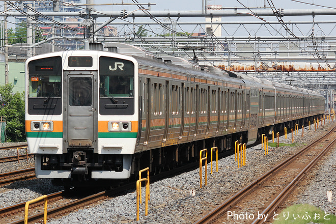 高崎車両センター211系タカC5編成を西川口駅で撮影した写真