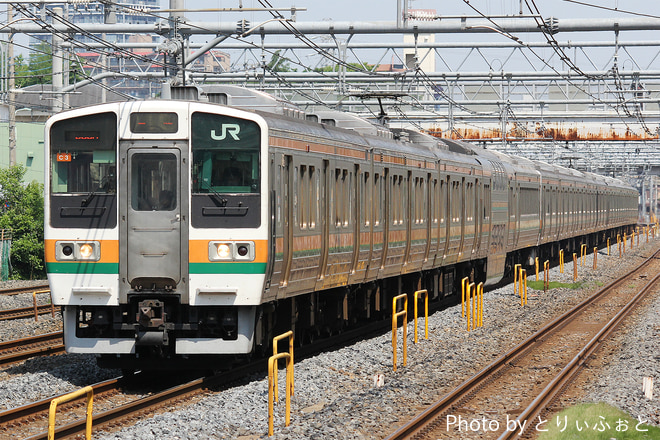 高崎車両センター211系タカC3編成を西川口駅で撮影した写真