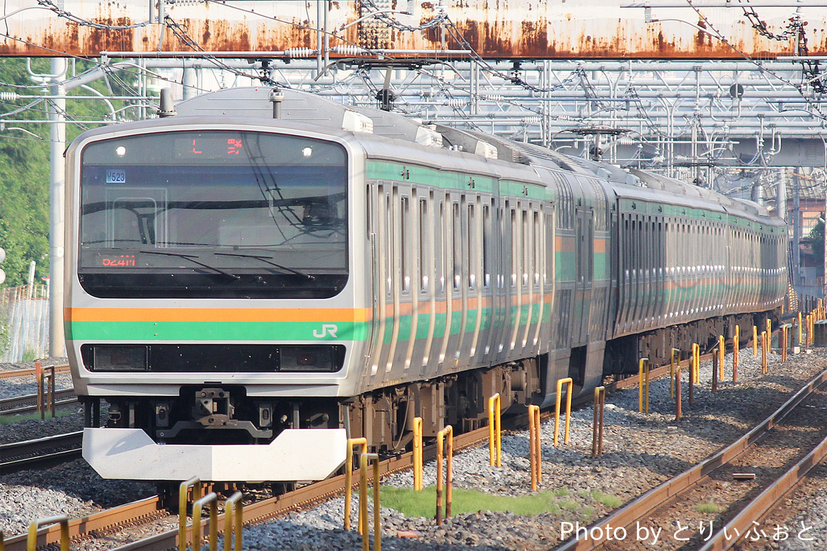 JR東日本 小山車両センター E231系 ヤマU523編成