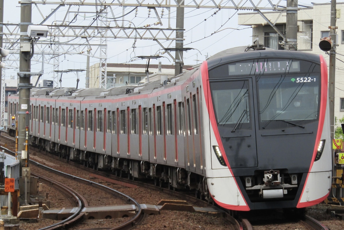 東京都交通局 馬込検車場 5500形 5522F