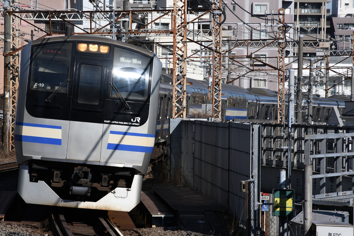 JR東日本 鎌倉車両センター本所 E217系 クラY-19編成