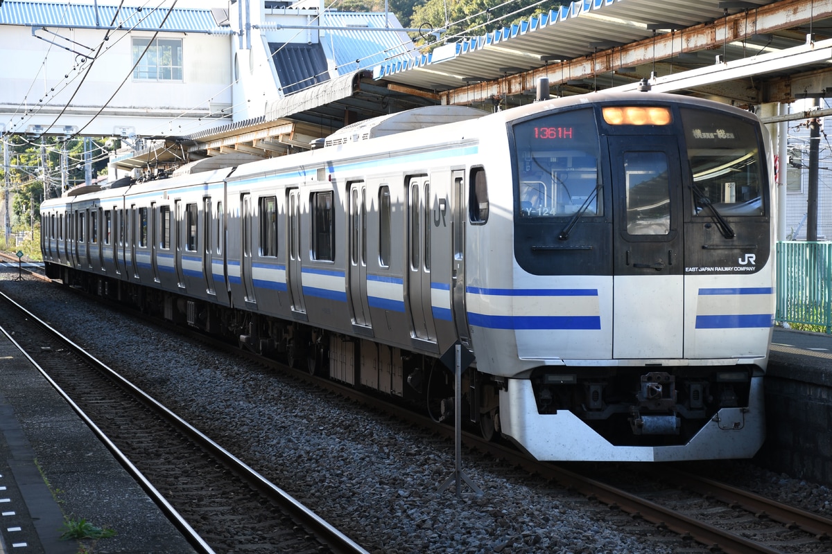 JR東日本 鎌倉車両センター本所 E217系 クラY-124編成