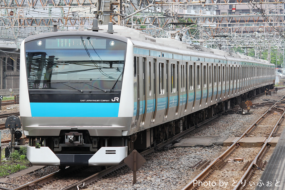 JR東日本 浦和電車区 E233系 ウラ116編成