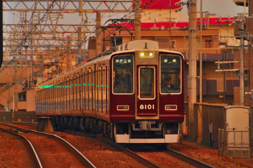 阪急電鉄 西宮車庫 8000系 8001F