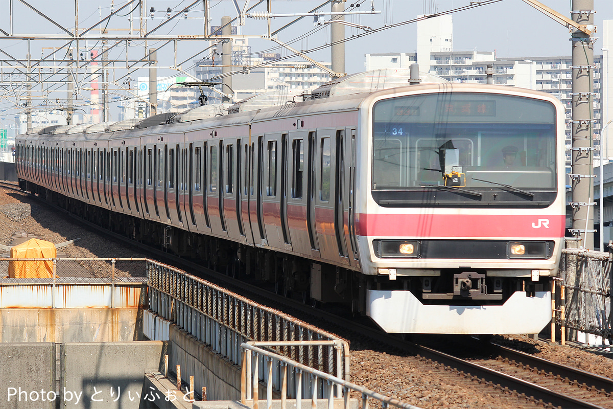 JR東日本 京葉車両センター 209系 ケヨ34編成