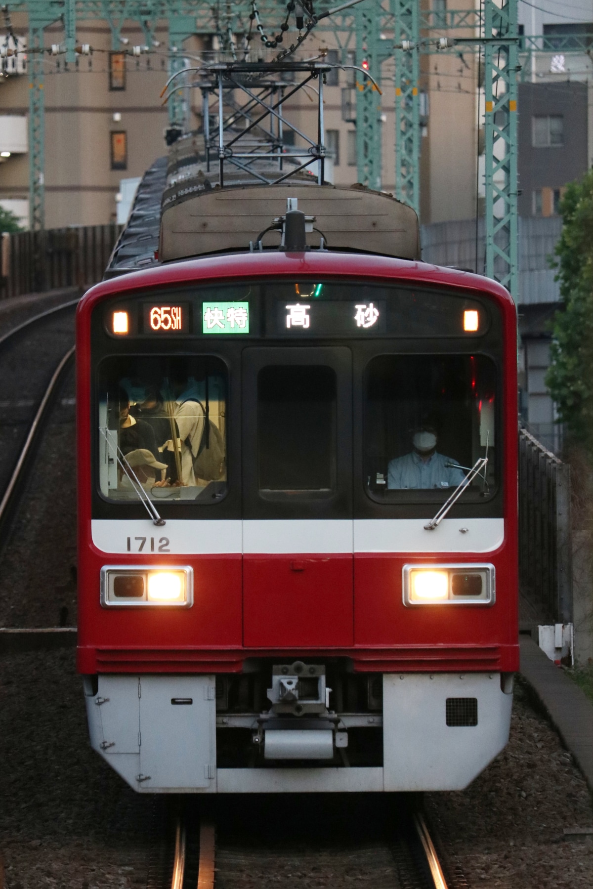 京急電鉄 久里浜検車区 1500形 1707F