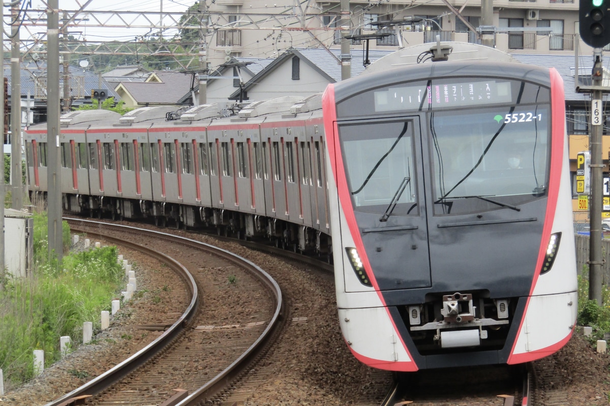 東京都交通局 馬込検車場 5500形 5522F