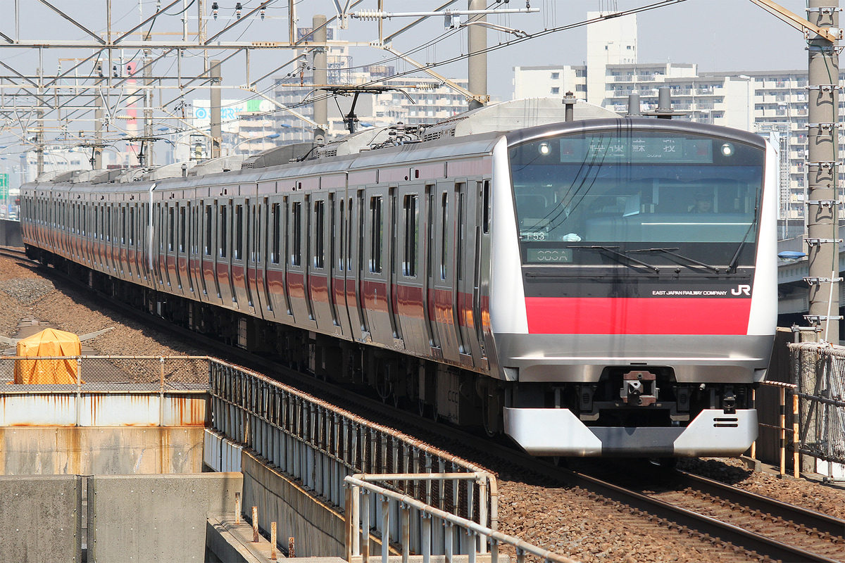 JR東日本 京葉車両センター E233系 ケヨF53編成