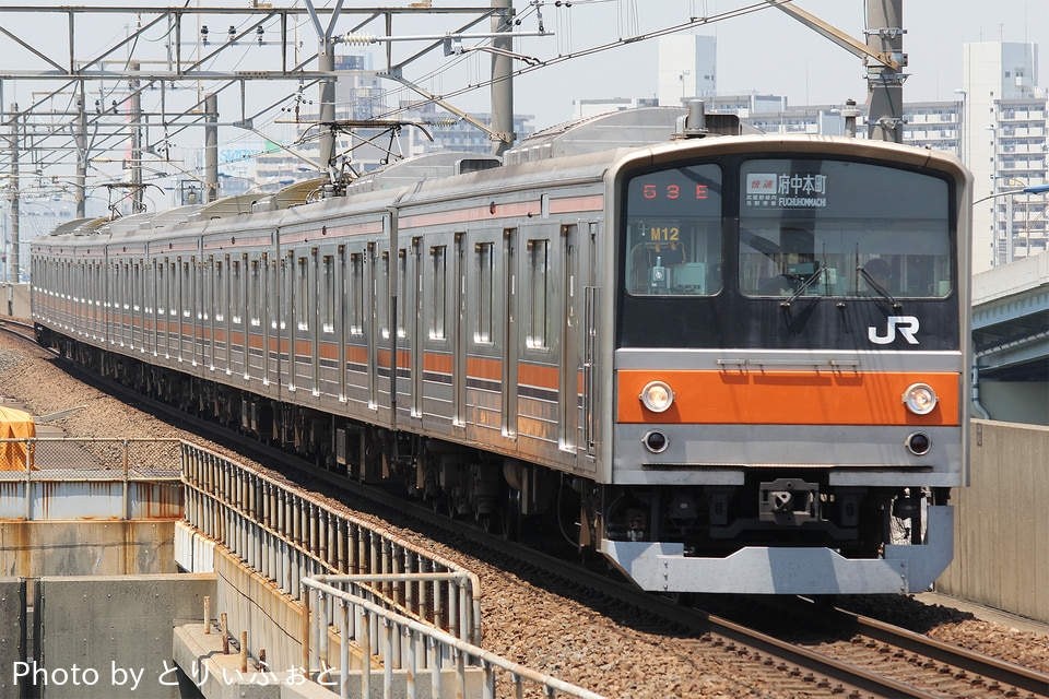JR東205系ケヨM12編成<br class="br-sp" />(ケヨM12)の写真