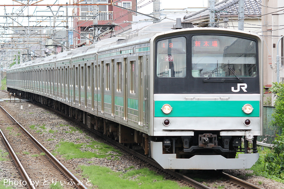 JR東205系ハエ29編成<br class="br-sp" />(川29編成)(カワ29編成)の写真