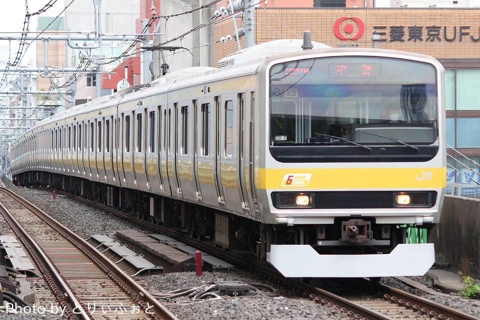 JR東E231系ミツB33編成<br class="br-sp" />(B33編成)(ミツB33)の写真