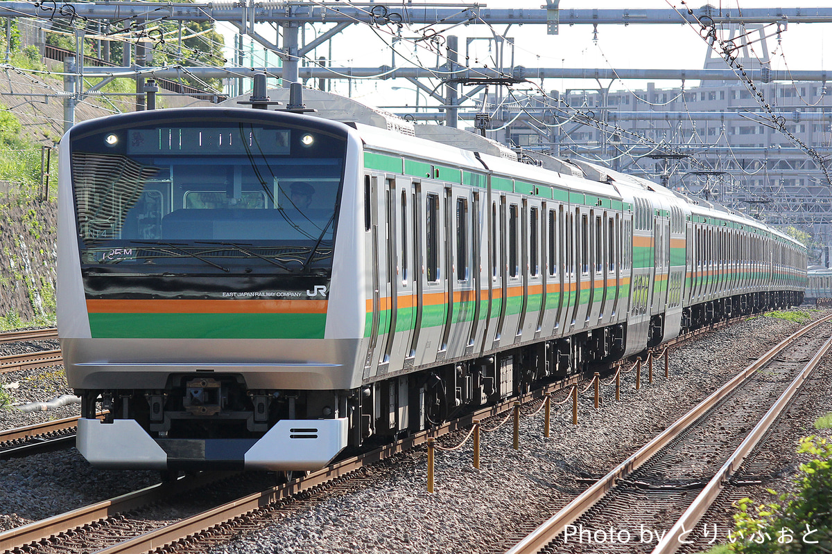 JR東日本 田町車両センター E233系 チタNT4編成