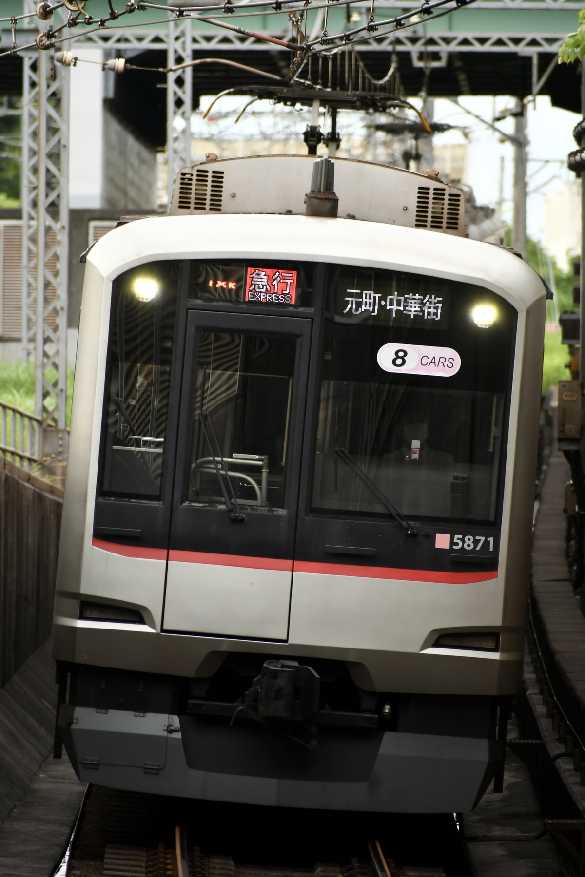 東急電鉄 元住吉検車区 5050系 5171F