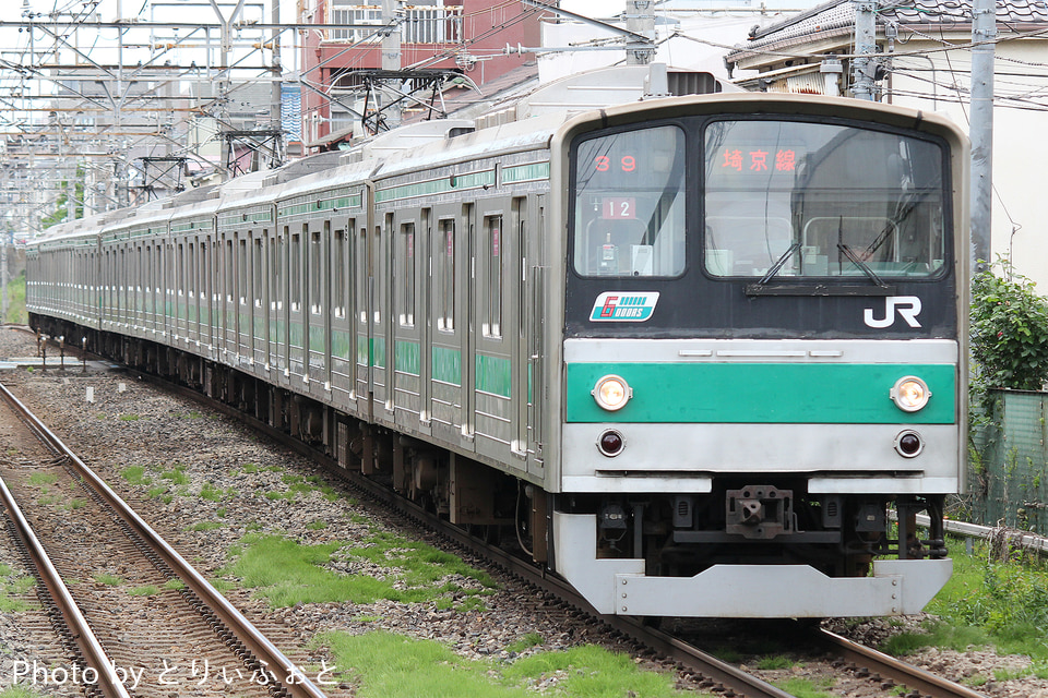 JR東205系ハエ12編成<br class="br-sp" />(川12編成)(カワ12編成)の写真
