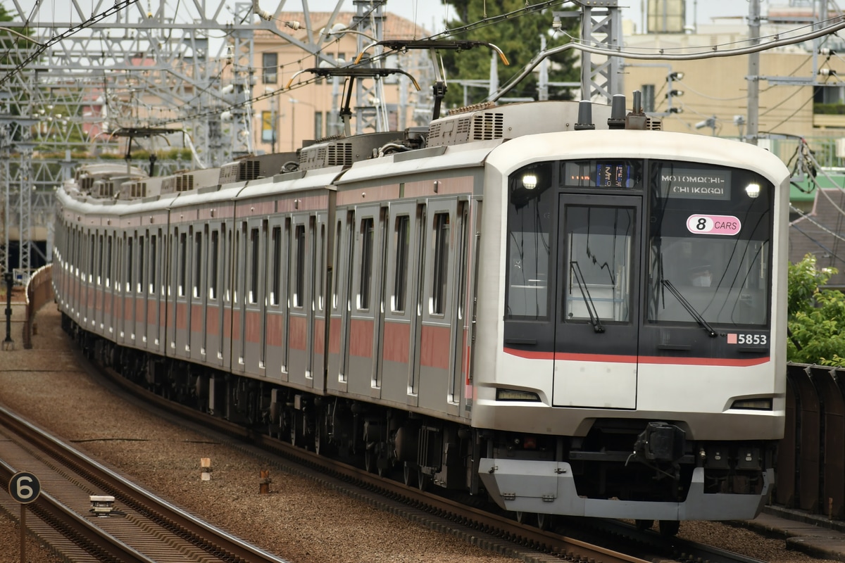 東急電鉄 元住吉検車区 5050系 5153F