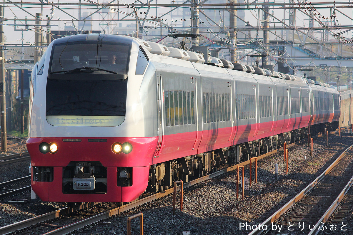 JR東日本 勝田車両センター E653系 カツK305編成