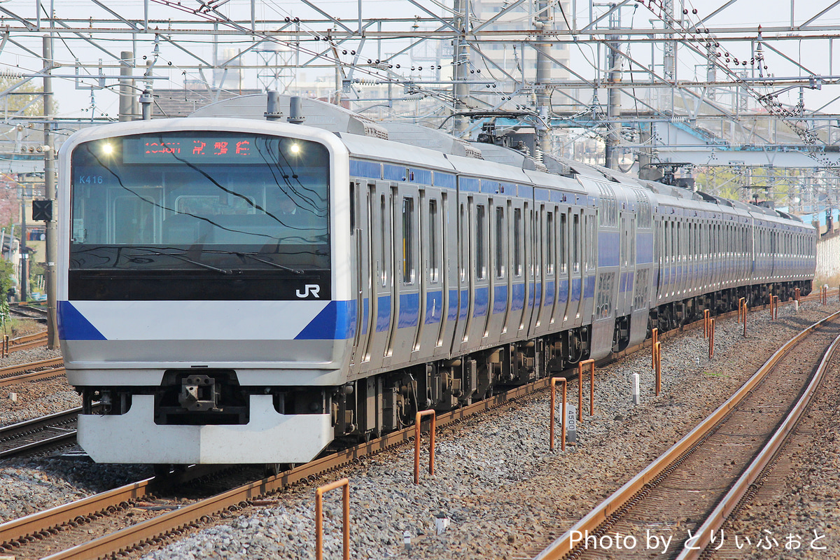 JR東日本 勝田車両センター E531系 カツK416編成