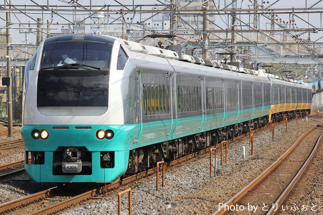 勝田車両センターE653系カツK304編成を馬橋駅で撮影した写真