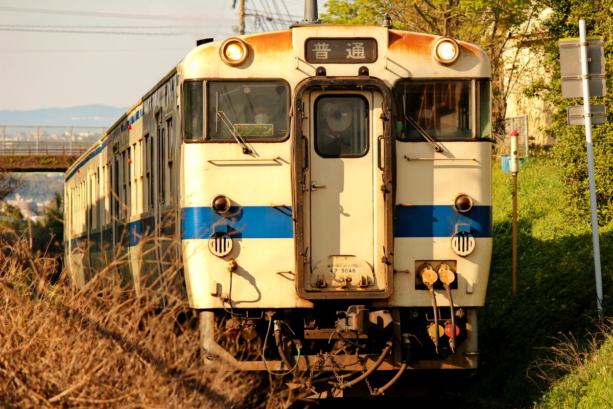 JR九州 鹿児島総合鉄道部鹿児島車両センター キハ47 9046