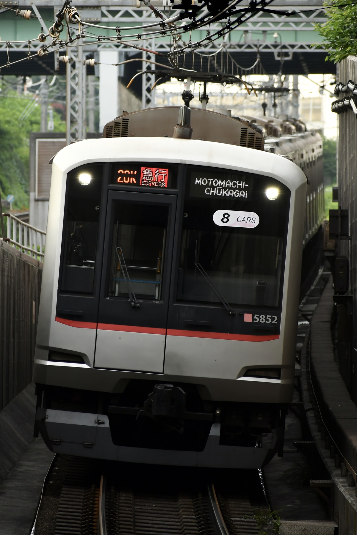 東急電鉄 元住吉検車区 5050系 5152F