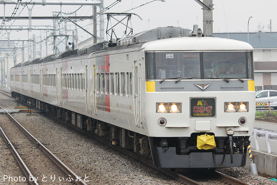 JR東185系オオOM04編成(オオOM04)(OM04編成)の編成データ、編成