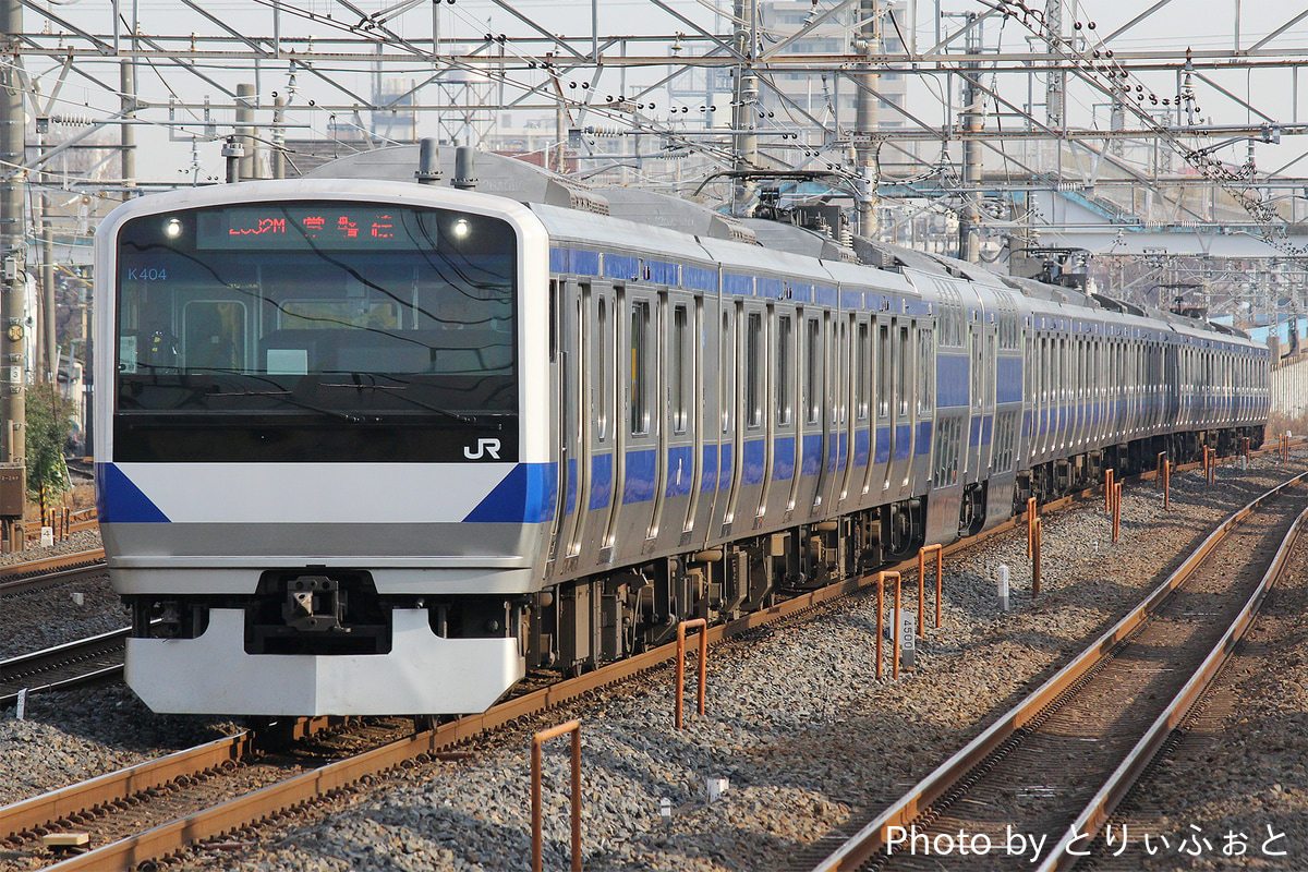 JR東日本 勝田車両センター E531系 カツK404編成
