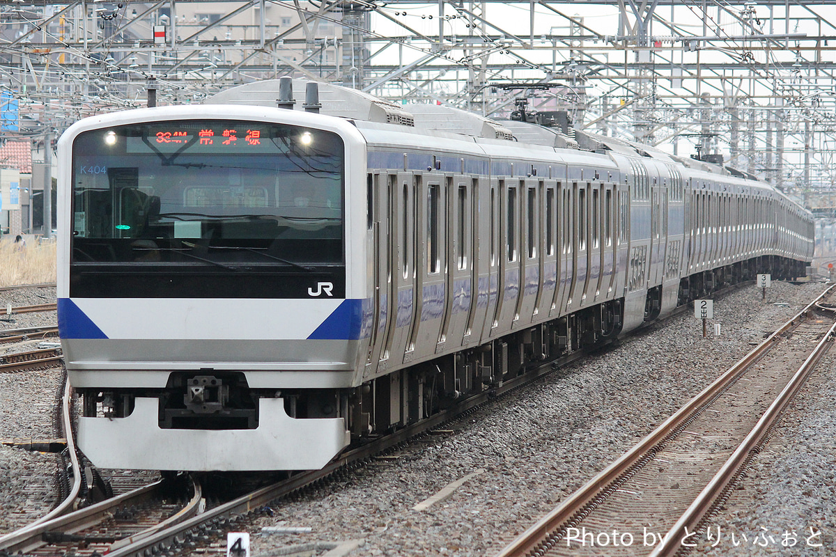 JR東日本 勝田車両センター E531系 カツK404編成