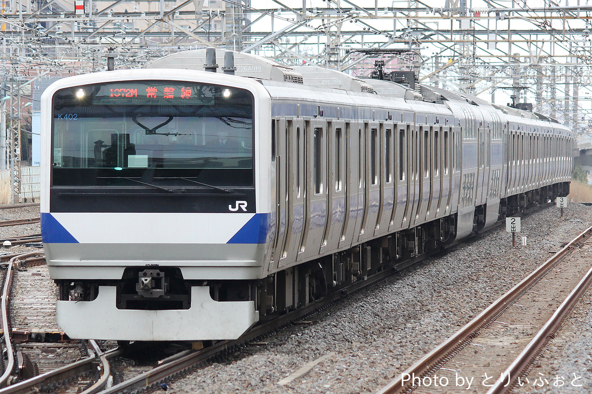 JR東日本 勝田車両センター E531系 カツK402編成