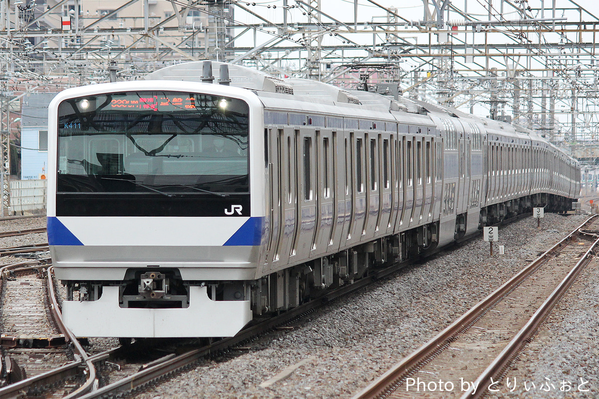 JR東日本 勝田車両センター E531系 カツK411編成