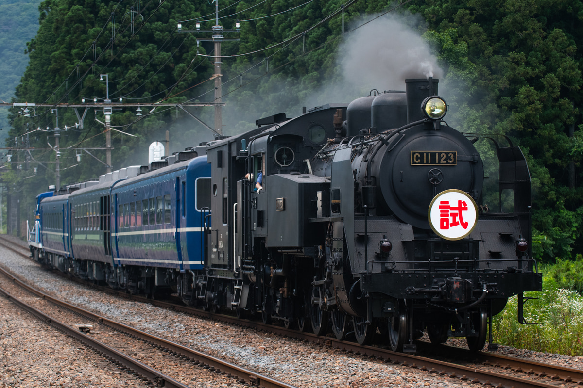 東武鉄道 下今市機関区 C11 123
