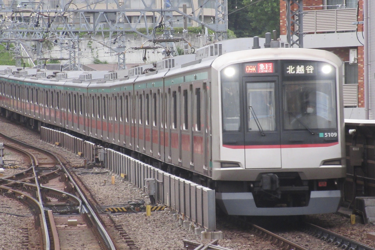 東急電鉄 長津田検車区 5000系 5109F